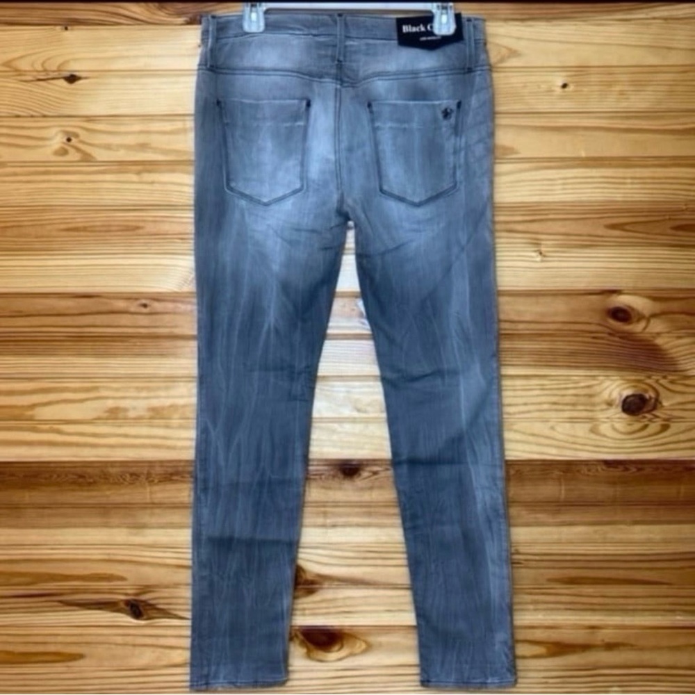 Black orchid grey acid wash women’s 26 stretch skinny jeans NEW